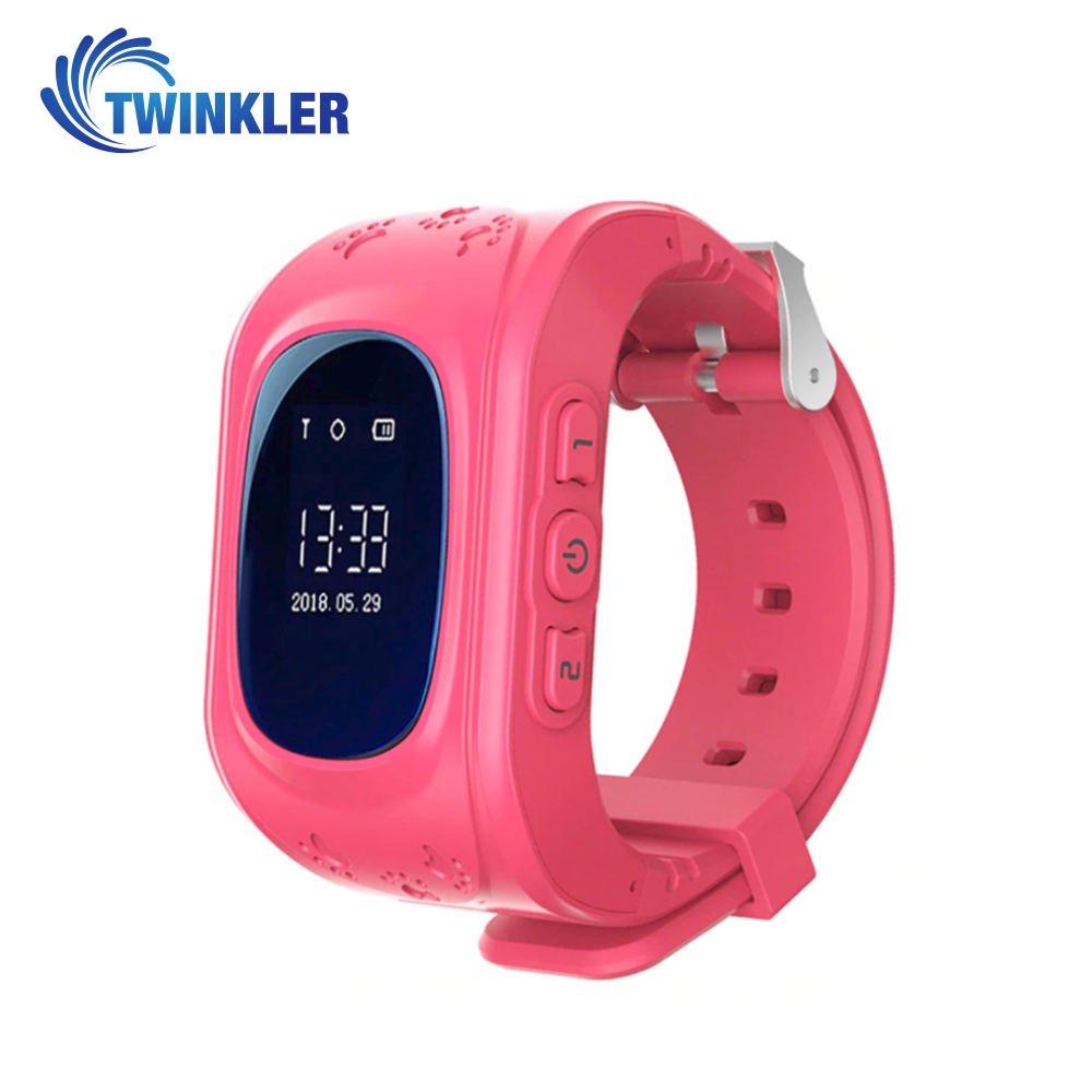 Ceas Smartwatch Pentru Copii Twinkler TKY-Q50 cu Functie Telefon, Localizare GPS, SOS - Roz, Cartela SIM Cadou