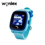 Wonlex GW400S WiFi Ceas Smartwatch Pentru Copii, Model 2022, Functie Telefon, Ecran Color, Localizare GPS, LBS, WiFi, Pedometru, SOS, Albastru