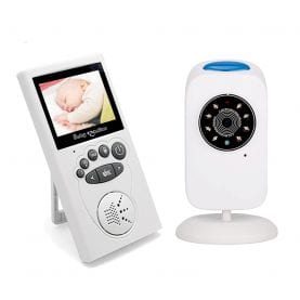 Baby Monitor Wireless BS-W235, Monitorizare Audio – Video, Monitorizare temperatura, Comunicare bidirectionala, Cantece de leagan, Night Vision, Mod ECO, Baterie incorporata