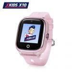 Ceas Smartwatch Pentru Copii Xkids X10 Wi-Fi cu Functie Telefon, Localizare GPS, Apel monitorizare, Camera, Pedometru, SOS, IP54, Roz Pal, Cartela SIM Cadou, Meniu romana