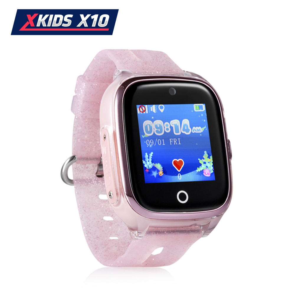 Ceas Smartwatch Pentru Copii Xkids X10 Wi-Fi cu Functie Telefon, Localizare GPS, Apel monitorizare, Camera, Pedometru, SOS, IP54, Roz Pal, Cartela SIM Cadou, Meniu engleza Apel imagine noua idaho.ro