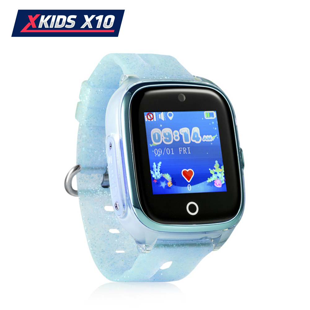 Ceas Smartwatch Pentru Copii Xkids X10 Wi-Fi cu Functie Telefon, Localizare GPS, Apel monitorizare, Camera, Pedometru, SOS, IP54, Turcoaz, Cartela SIM Cadou, Meniu romana Apel imagine noua idaho.ro
