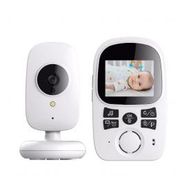 Baby Monitor Wireless BS-W212, Ecran 2.4″, Monitorizare Audio – Video, Monitorizare temperatura, Comunicare bidirectionala, Cantece, Night Vision, Baterie incorporata