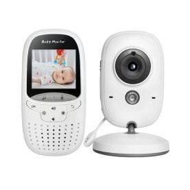 Baby Monitor Wireless BS-W216, Ecran 2.0″, Monitorizare Audio – Video, Monitorizare temperatura, Comunicare bidirectionala, Cantece, Automatic Night Vision, Baterie incorporata
