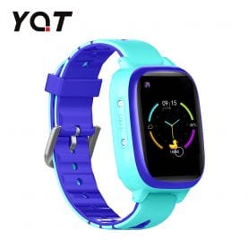 Ceas Smartwatch Pentru Copii YQT T5 cu Functie Telefon, Apel video, Localizare GPS, Istoric traseu, Apel de Monitorizare, Camera, Lanterna, Android, 4G, Albastru, Cartela SIM Cadou