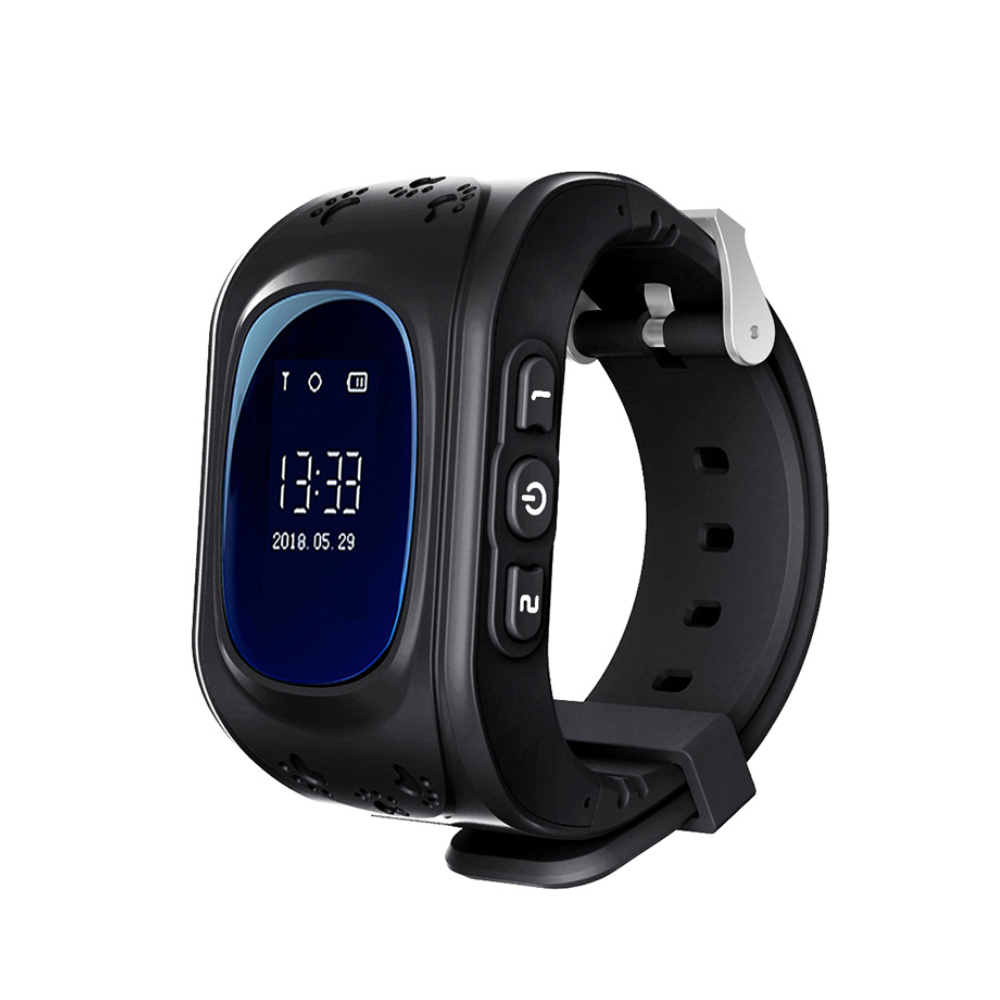 Ceas Smartwatch Pentru Copii Twinkler Q50 Cu Functie Telefon Localizare Gps Sos 8211; Negru Cartela Sim Cadou