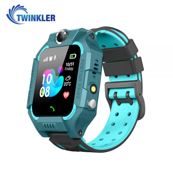 Ceas Smartwatch Pentru Copii Twinkler TKY-GK01 cu Functie Telefon, Localizare GPS, Camera, Lanterna, Joc Matematic, Apel de monitorizare, Verde