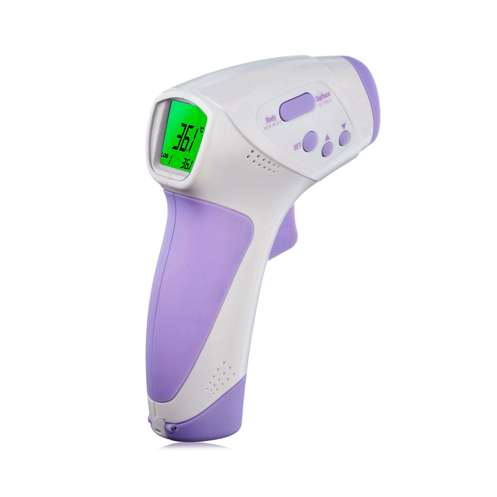 Xkids Termometru digital cu infrarosu non contact, de mare precizie, detectare temperatura 0.5 secunde, model ht – 668