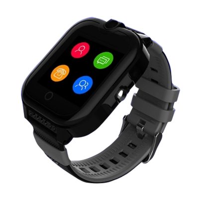 Ceas Smartwatch Pentru Copii, Wonlex KT13, Negru, SIM card, 4G, Rezistent la stropi IP54, Apel video