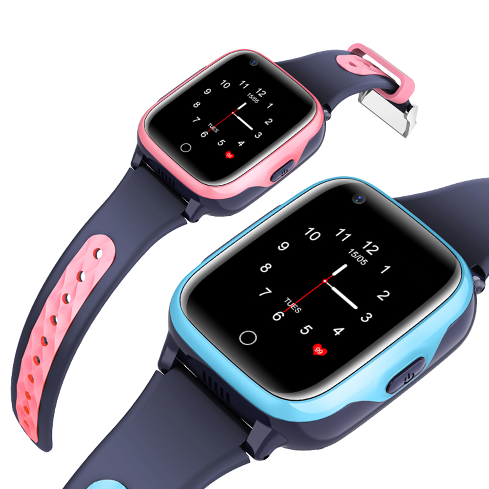 Ceas Smartwatch Pentru Copii  Wonlex KT15 Plus, cu Functie Telefon, Apel video, Localizare GPS, Camera, Pedometru, SOS, Waterproof, 4G, Cartela SIM Cadou – Albastru - 1 | YEO