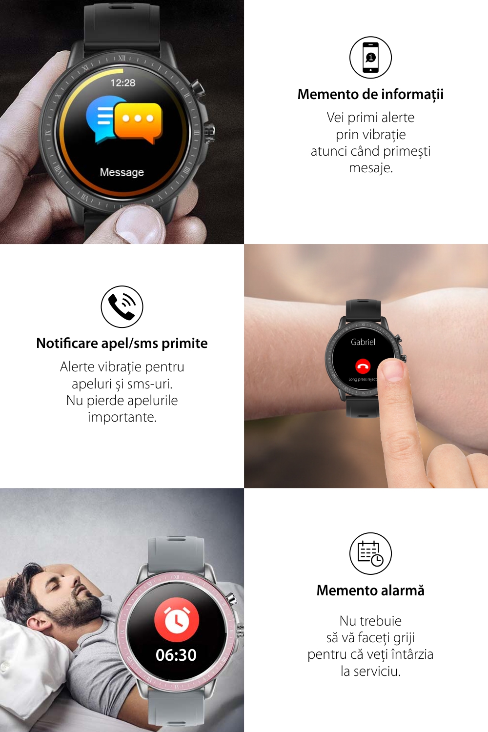 Ceas smartwatch, Twinkler TKY-S02, Negru, Functie masurarea ritmului cardiac, Rezistenta la apa IP54, 23 moduri sportive
