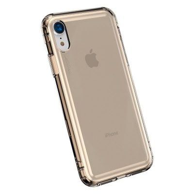 Husa pentru Apple iPhone XR, Baseus Safety Airbags Case, Gold, 6.1  inch