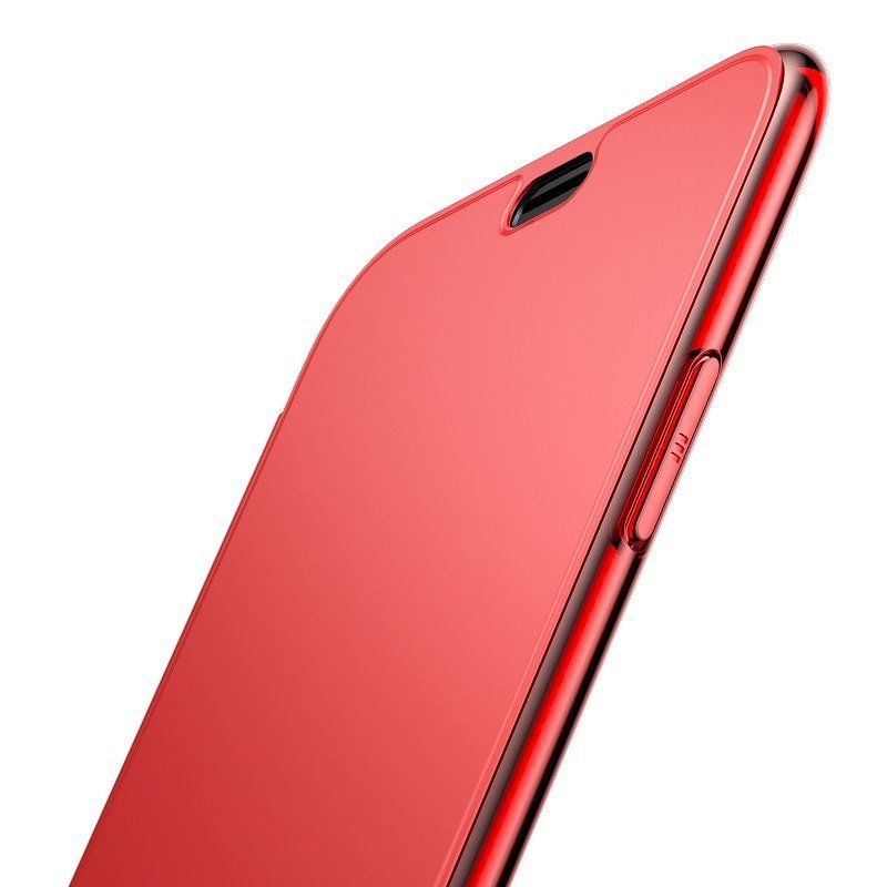 Husa pentru Apple iPhone XS Max, Baseus Touchable Case, Rosu, 6.5 inch - 4 | YEO