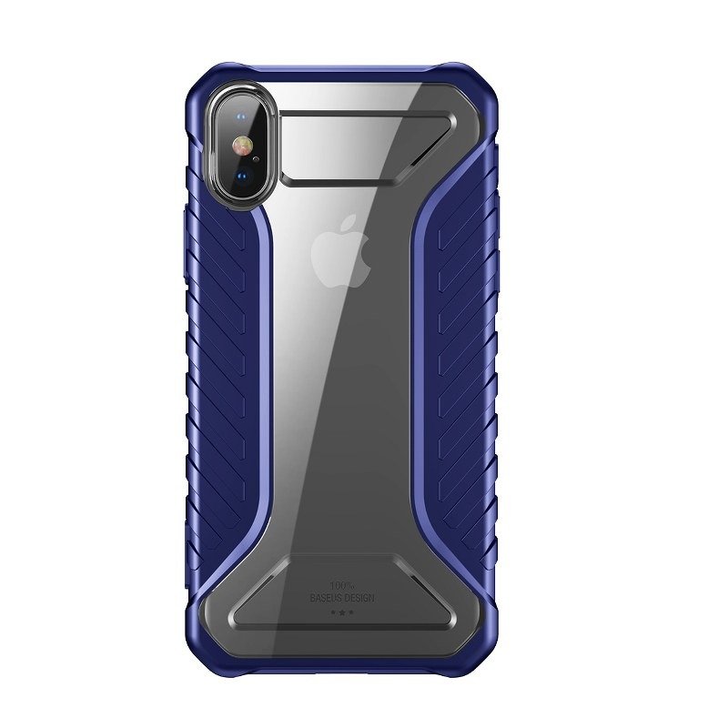 Husa pentru Apple iPhone XS Max, Baseus Michelin Case, Albastru, 6.5 inch BASEUS imagine noua idaho.ro