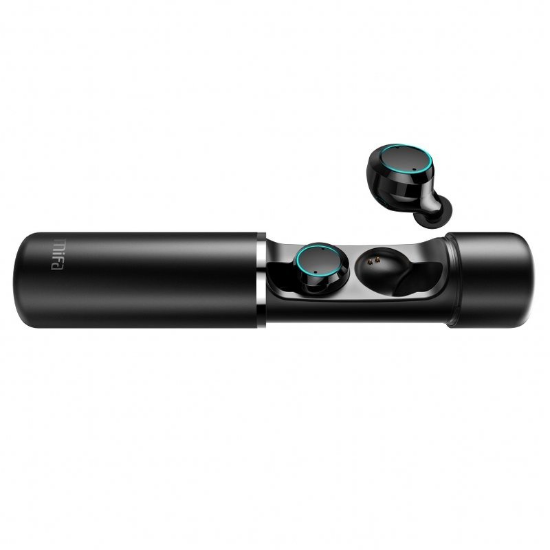 Casti in-Ear Mifa X1, Negru, Wireless, Bluetooth 5.0, TWS, Baterie 400 mAh