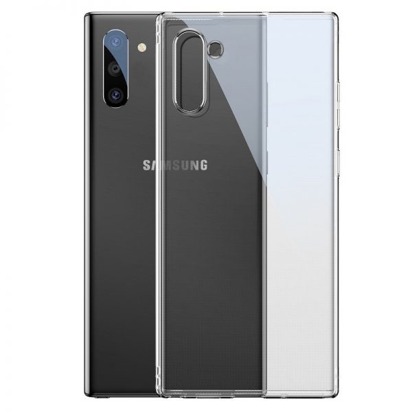 Husa Samsung Galaxy Note 10, Baseus Simple Series Case, Transparent, 6.3 inch