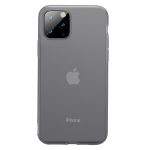 Husa Apple iPhone 11 Pro, Baseus Jelly Liquid, Fumuriu / Transparent, 5.8 inch