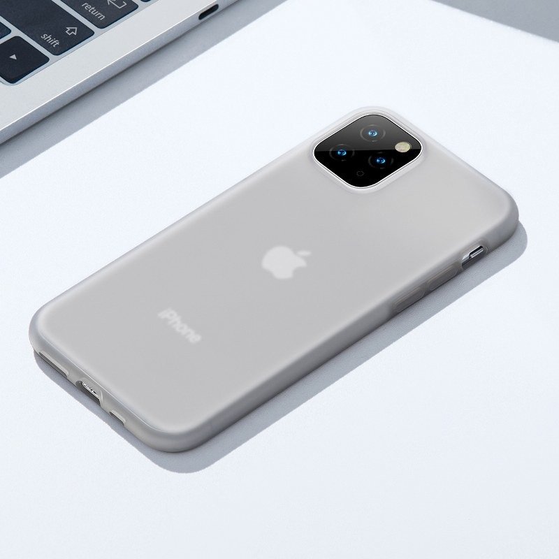 Husa Apple iPhone 11 Pro, Baseus Jelly Liquid, Fumuriu / Transparent, 5.8 inch