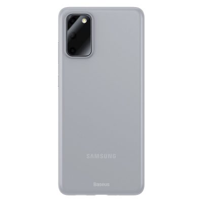 Husa Samsung Galaxy S20, Baseus Wing Case, Alb, Grosime 0.4 mm