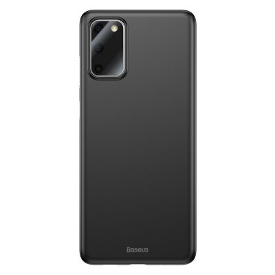 Husa Samsung Galaxy S20, Baseus Wing Case, Negru, Grosime 0.4 mm