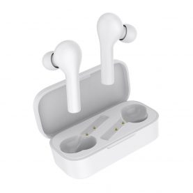 Casti in-Ear QCY T5 TWS, Alb, Wireless, Bluetooth 5.0, Control touch, Baterie 380 mAh