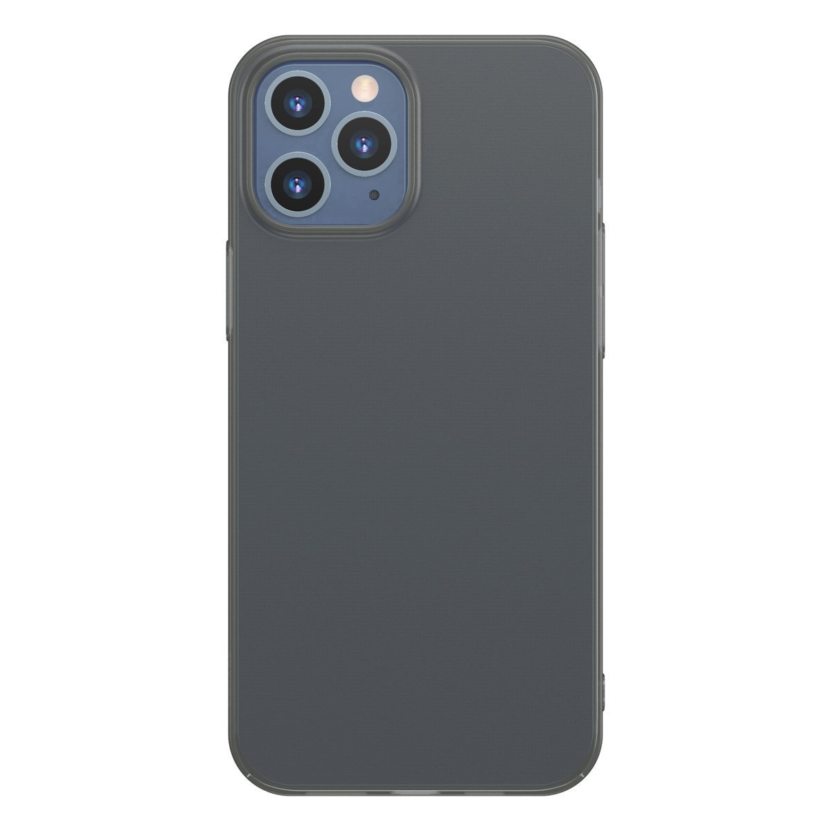 Husa Apple iPhone 12 Pro Max, Baseus Comfort Case, Negru, 6.7 inch imagine