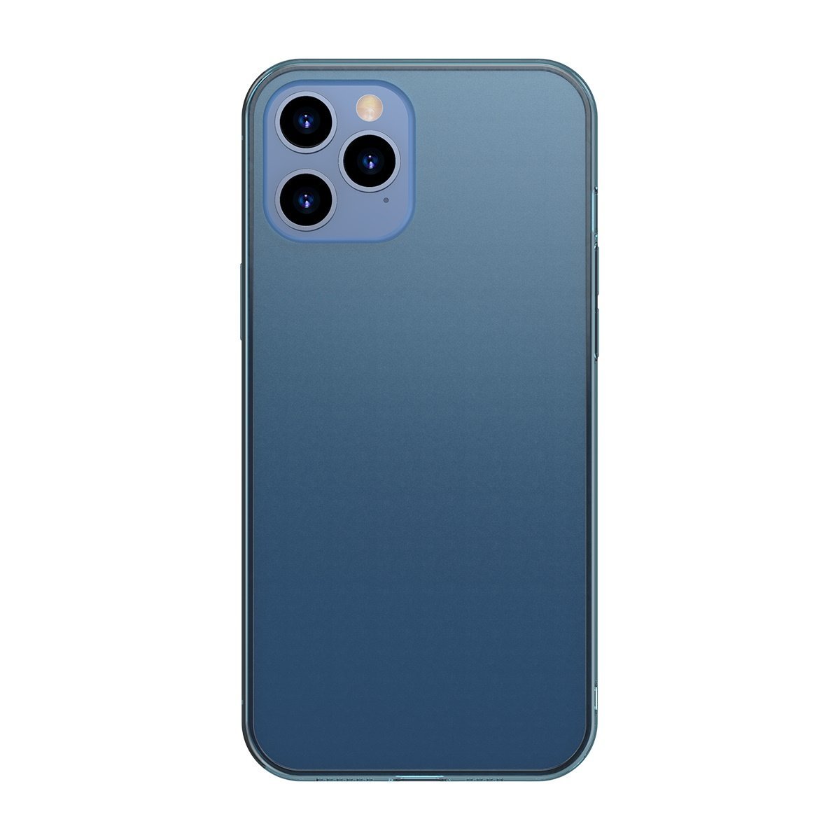 Husa pentru Apple iPhone 12 Pro Max, Baseus Protective Case, Albastru, 6.7 inch 6.7 imagine noua idaho.ro