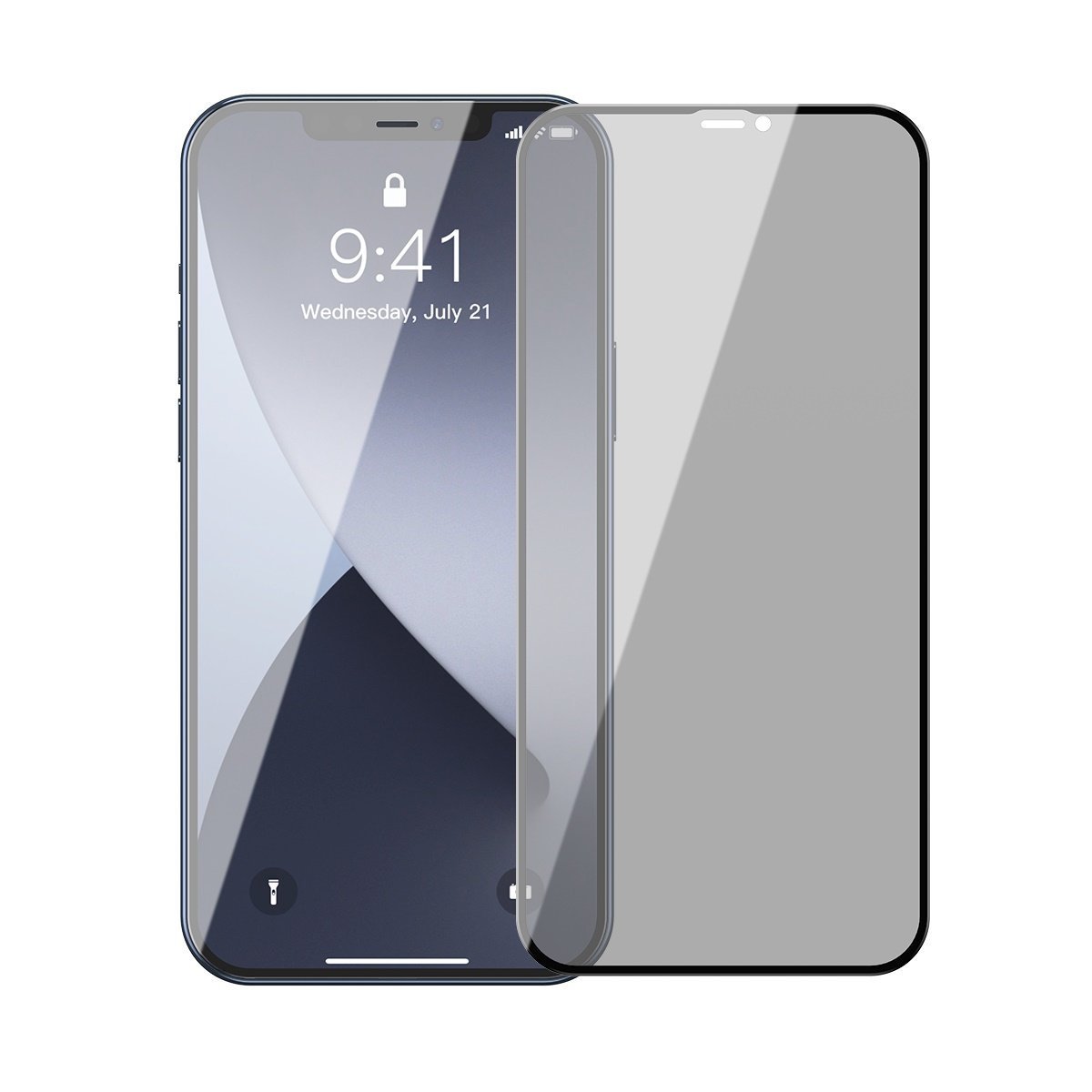 Set 2 folii de sticla pentru protectie ecran, Apple iPhone 12 Mini, Grosime 0.23mm 0.23mm imagine Black Friday 2021