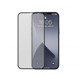 Set 2 folii de sticla pentru iPhone 12 Mini, Baseus Tempered Glass, 5.4 inch