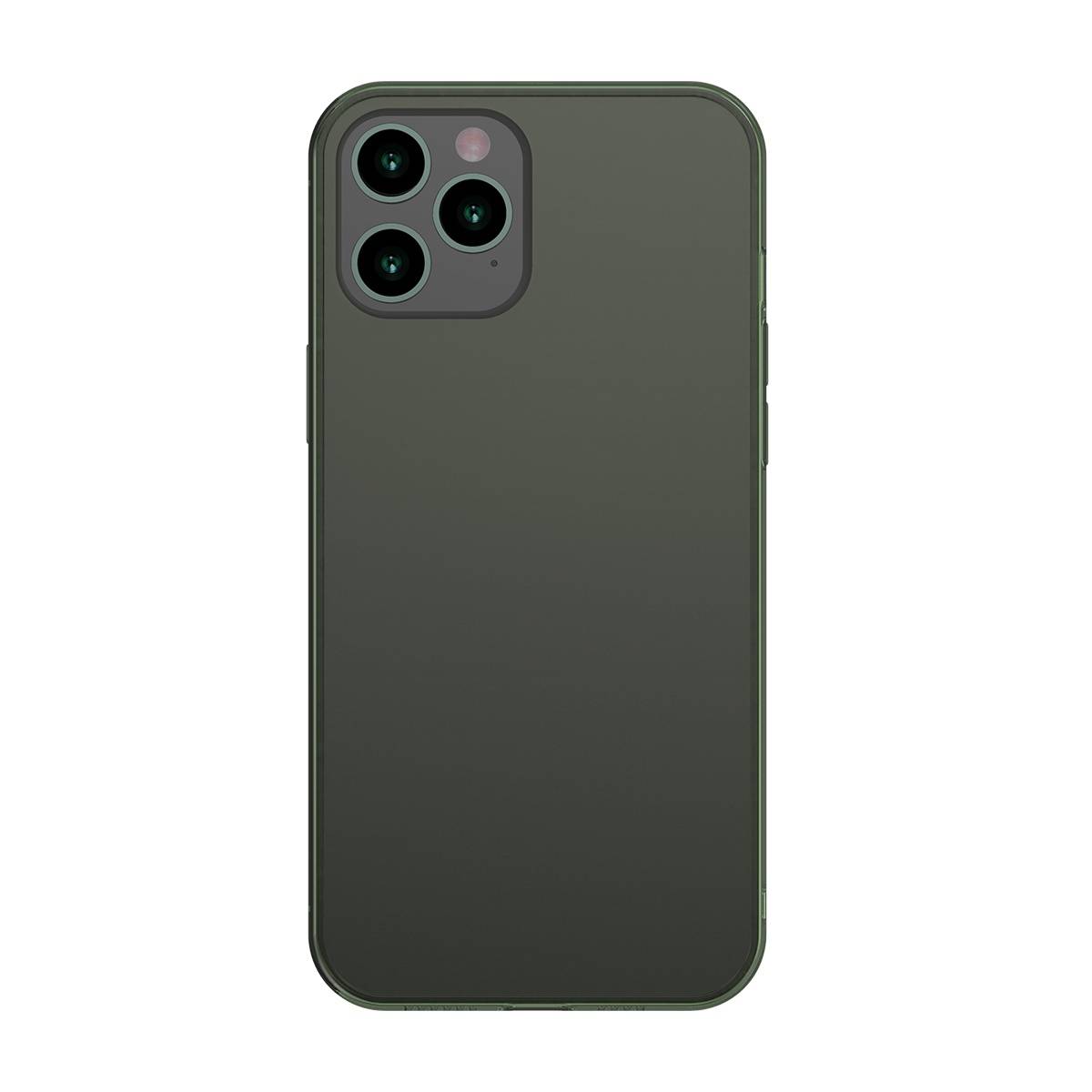 Husa pentru Apple iPhone 12 Pro Max, Baseus Protective Case, Verde, 6.7 inch 6.7 imagine Black Friday 2021