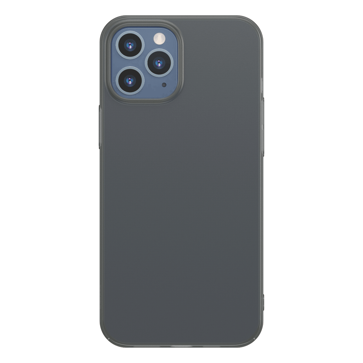 Husa Apple iPhone 12 / 12 Pro, Baseus Comfort Case, Negru, 6.1 inch imagine