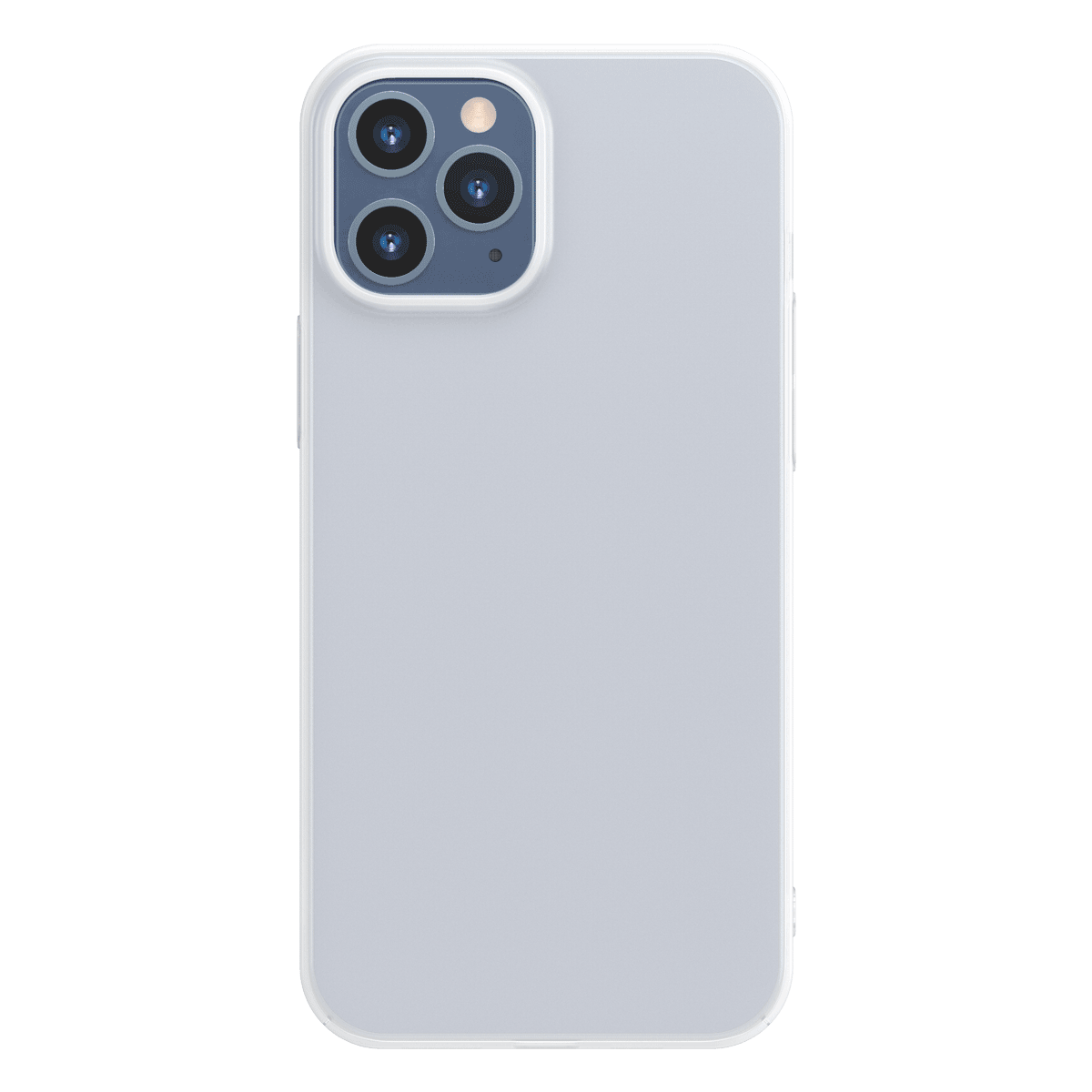 Husa Apple iPhone 12 / 12 Pro, Baseus Comfort Case, Alb, 6.1 inch imagine
