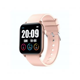 Ceas Smartwatch Twinkler TKY H30 KW37, Roz, Memento sedentar, Termometru, Monitorizarea somnului