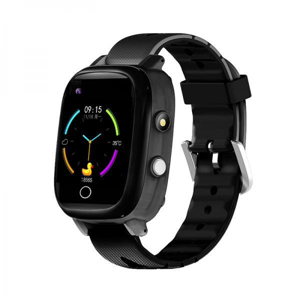 Ceas smartwatch YQT T5S, Functie Telefon, Apel video, Localizare GPS, Istoric traseu, Apel de Monitorizare, Camera, Lanterna, Android, 4G, Masurarea temperaturii, Pedometru, Negru