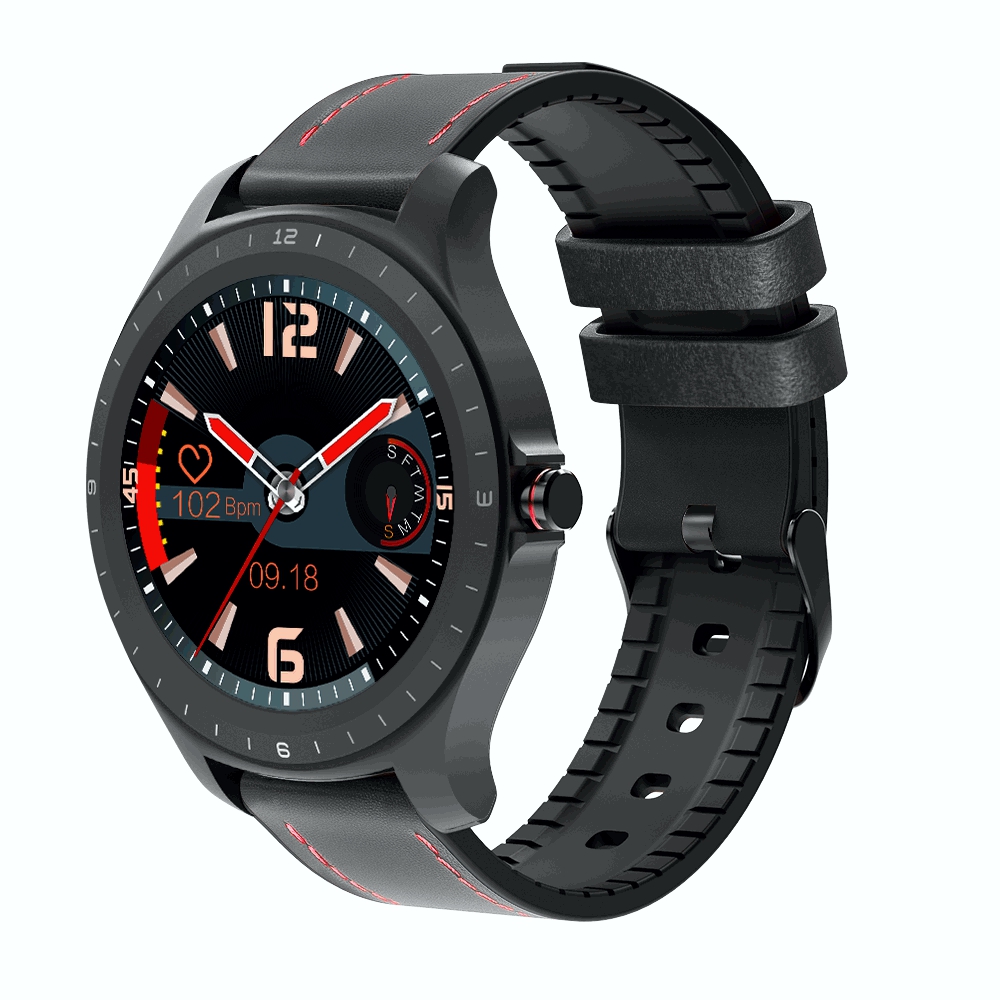 Ceas smartwatch BlitzWolf BW-HL2, Negru, Pedometru, Distanta, Calorii arse, 6 Moduri sportive, Sedentarism BlitzWolf imagine 2022 crono24.ro