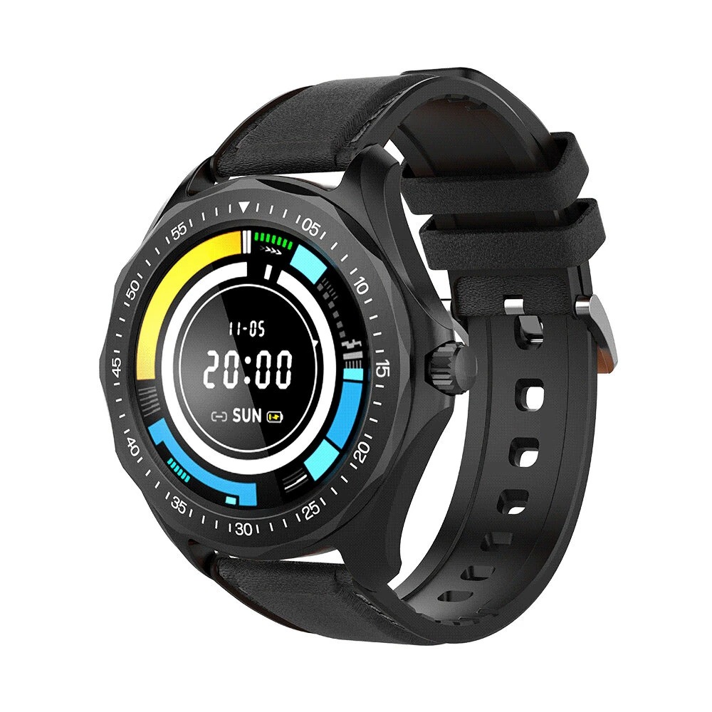 Ceas smartwatch BlitzWolf BW-HL3, Negru, Pedometru, Distanta parcursa, Calorii arse, Monitorizare ritm cardiac BlitzWolf imagine noua tecomm.ro