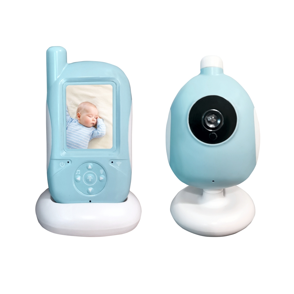 Baby Monitor BS-A920, 2.4 inch, Monitorizare temperatura, Baterie reincarcabila, Cantece de leagan, Vedere nocturna imagine