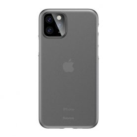 Husa Apple iPhone 11 Pro, Baseus Wing Case, Alb / Transparent, 5.8 inch