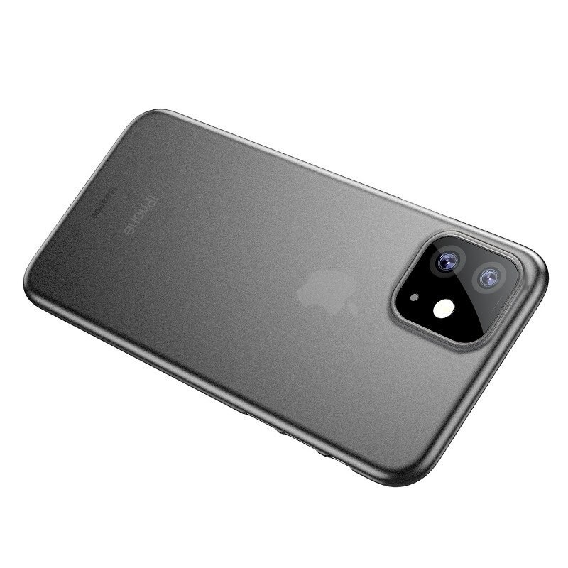 Husa Apple iPhone 11 Pro, Baseus Wing Case, Alb / Transparent, 5.8 inch