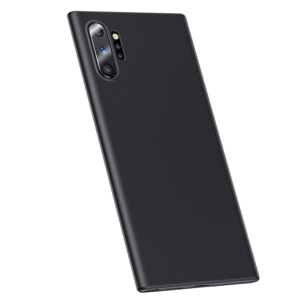 Husa Samsung Galaxy Note 10+, Baseus Wing Case, Negru, 6.8 inch imagine
