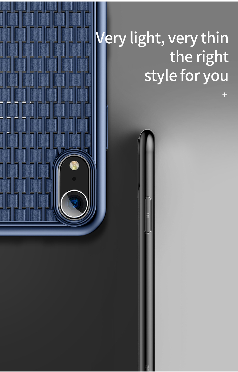 Husa Apple iPhone X / XS Baseus BV Case, Albastru, 5.8 inch