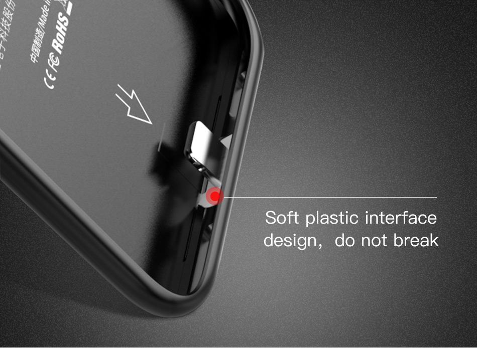 Husa pentru Apple iPhone X cu Splitter Lightning, Baseus Audio Case, Rosu