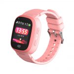 Ceas SmartWatch Pentru Copii Motto LT08, Roz cu Localizare GPS, Camera Foto, Geofence, Istoric, Pedometru, Alarma