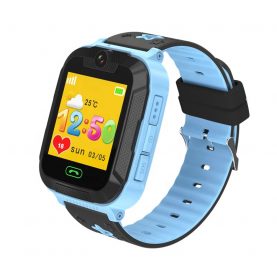 Ceas SmartWatch Pentru Copii Motto TD 07S, Albastru cu Camera Foto, Localizare GPS, Pedometru, Perimetru de siguranta, Istoric traseu