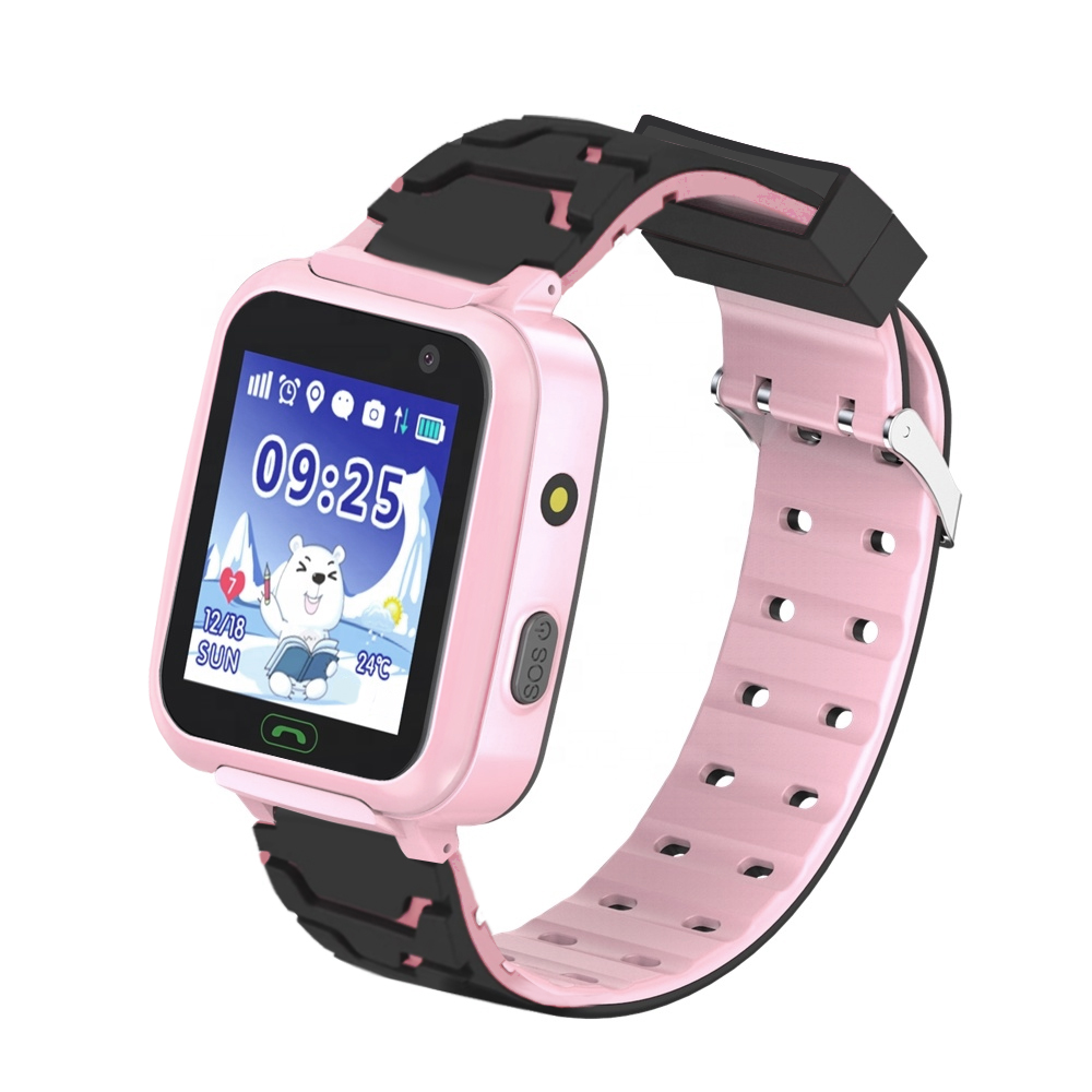 Ceas Smartwatch Pentru Copii Motto Td 16 Roz Cu Camera Foto Apel De Urgenta Istoric Traseu Localizare Gps Pedometru Permitru De Siguranta