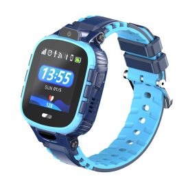 Ceas SmartWatch Pentru Copii Motto TD26, Albastru cu Localizare GPS, Protectie IP54, Apel de urgenta, Chat / voce, Istoric traseu, Pedometru
