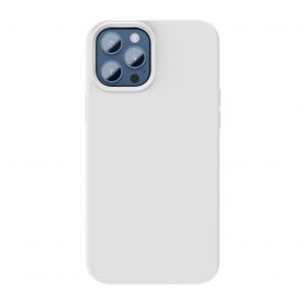 Husa pentru Apple iPhone 12 / 12 Pro, Baseus Wing Case, Alb, 6.1 inch