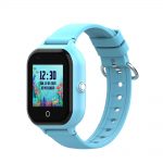 Ceas Smartwatch Pentru Copii, Wonlex KT24, Albastru, Nano SIM, 4G, Pedometru, Monitorizare, Camera, Contacte, Apel SOS
