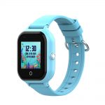 Ceas Smartwatch Pentru Copii, Wonlex KT24, Albastru, Nano SIM, 4G, Pedometru, Monitorizare, Camera, Contacte, Apel SOS
