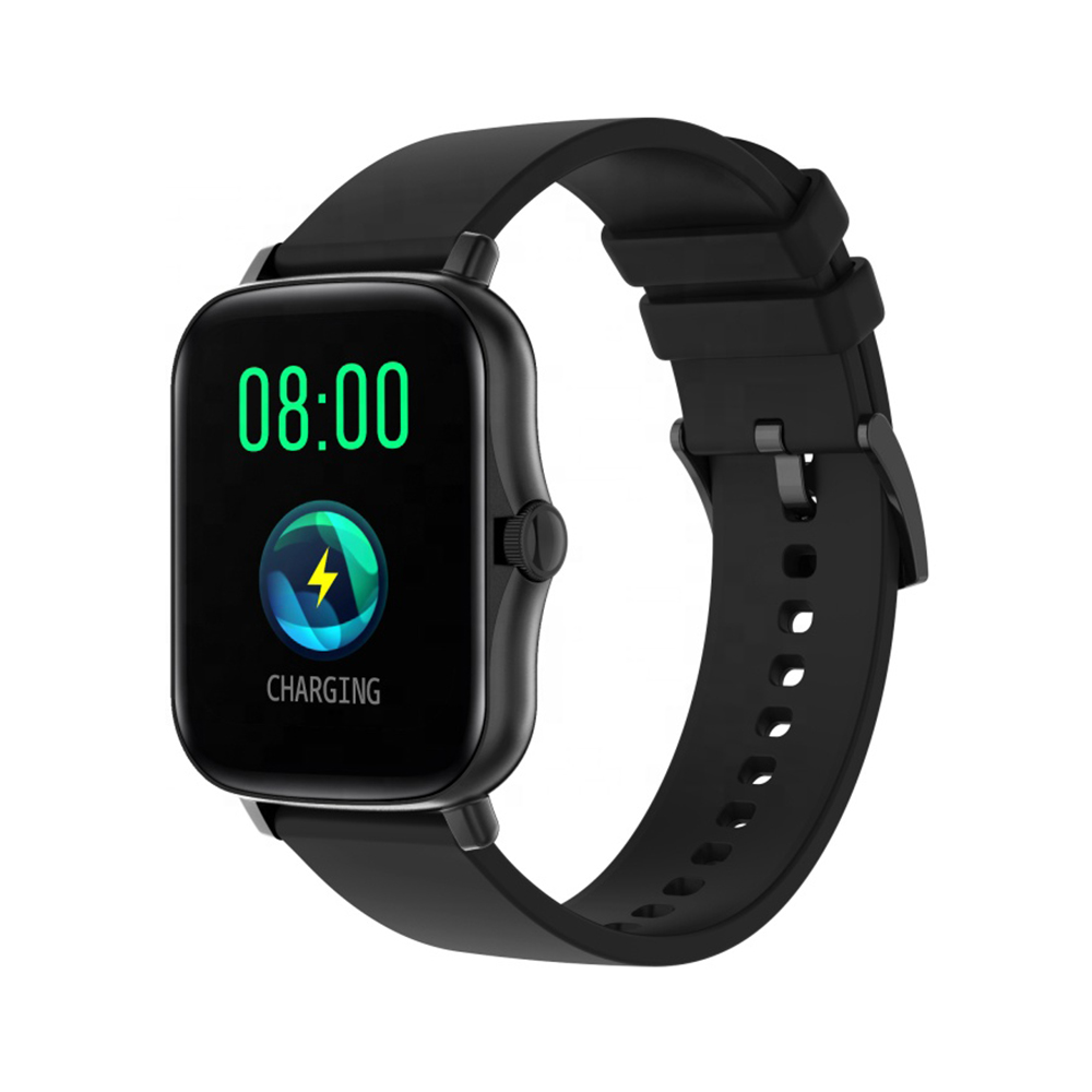 Ceas Smartwatch TKY-Y20, Negru, Cadran personalizat, Monitorizare somnului, Tensiune arteriala, Ritm cardiac, Cronometru, Alarma Twinkler imagine 2022 crono24.ro